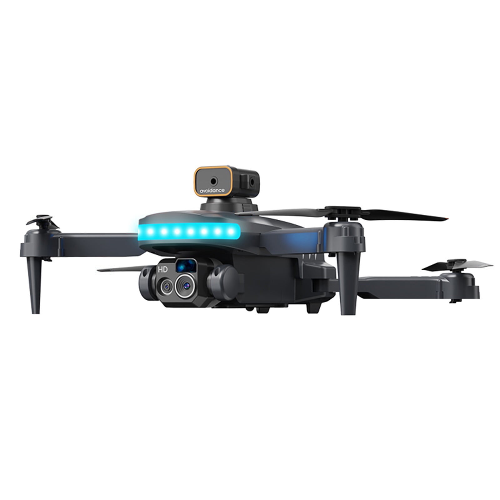 Drone with High-Definition Dual Camera, One Click Takeoff And Landing, 540°Intelligent Obstacle Avoidance Remote Control Toys Gifts for Adults