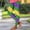 #340-Yellow, variant on Warop Women's Yoga Pants with Non-Positioned Print, Stretchy and Form-Fitting Leggings for Casual Fashion and Daily Wear