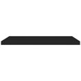 thumbnail image 2 of vidaXL Floating Wall Shelf Black 90x23.5x3.8 cm MDF, 2 of 4