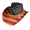 style 10, variant on Top Hat American Flag Western Panama Cowboy Hat Womens Hats Personalized Prairie Star Jazz Hat Hats for Women,Style 2