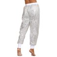thumbnail image 3 of Aislor Women's Sequins Hip Hop Dance Harem Pants Night Club Elastic High Waist Long Trousers White XXL/3XL(4XL), 3 of 7