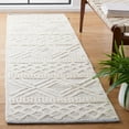thumbnail image 2 of SAFAVIEH Natura Hervey Geometric Runner Rug, Ivory/Blue, 2'3" x 8', 2 of 8