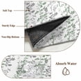 thumbnail image 6 of Area Rugs 2.7'x5', Green Grey Botanical Carpet for Living Room Bedroom Dining Room, Spring Floral Summer Farmhouse Throw Kitchen Rugs Non Slip Washable Rectangle Indoor Outdoor Rugs, 6 of 8
