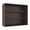 Stained Walnut, variant on TUHOME Wally 36" Wide x 30" High 3-Tier Open Wall Cabinet, Modern Wall Shelf and Organizer