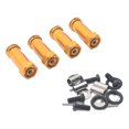 thumbnail image 1 of Vogacara RCGOFFLOW-Adaptador de pieza de actualización para coche de control remoto, montaje hexagonal de rueda fuerte de aleación de aluminio Kits de construcción modelo Dorado, 1 of 6
