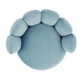 thumbnail image 5 of Safavieh  Couture Arrow Channel Tufted Chair - 29.9" W x 29.9" L x 32.7" H - 29.9"x29.9"x32.7" Light Blue, 5 of 5