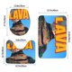thumbnail image 3 of Lava Juego de 3 alfombras de baño de coral fleece: tapete de baño + alfombra de inodoro en forma de U + funda de tapa de inodoro en forma de O, 3 of 6