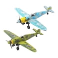 thumbnail image 1 of TISHITA 2x Modèle d'Avion 1/48 Assemblage Jouets Éducatifs Précoces Modèle de Construction, 1 of 8