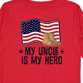 thumbnail image 4 of Inktastic My Uncle is My Hero Military Nephew Boys or Girls Long Sleeve Toddler T-Shirt, 4 of 5