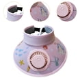 thumbnail image 6 of Rushawy Kids Sun Visor Hat with Fan Breathable Empty Hat for Child Vocations Pink, 6 of 9
