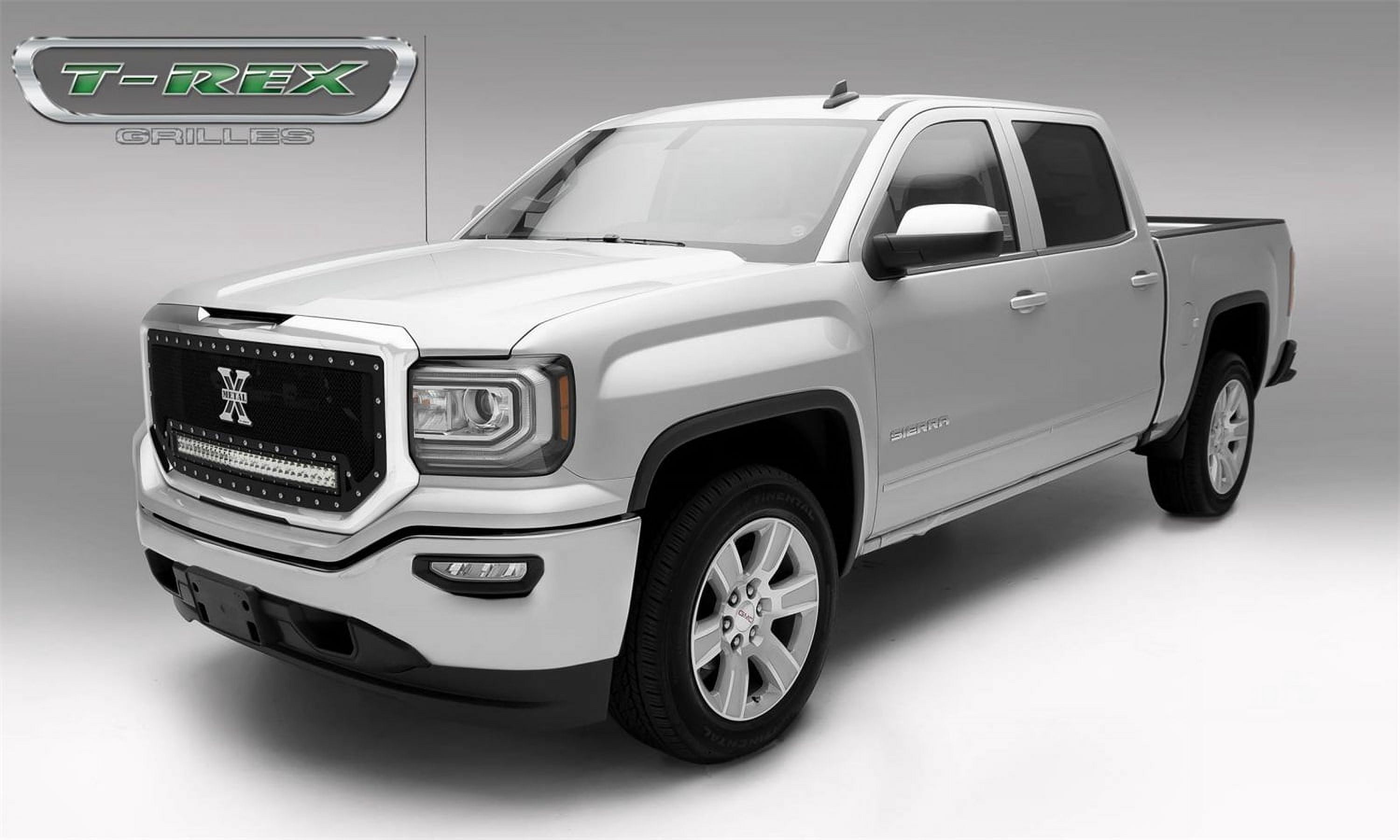 T-Rex Grilles 6312131 Torch Series Black Grille (GMC Sierra 1500) Fits select: 2016-2018 GMC SIERRA K1500 SLT