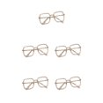 thumbnail image 2 of Guardurnaity PC Regalos unisex Gafas antiluces azules para todos y cada ocasión Gafas antiluz azul transparente blanco Type2 NO2, 2 of 6