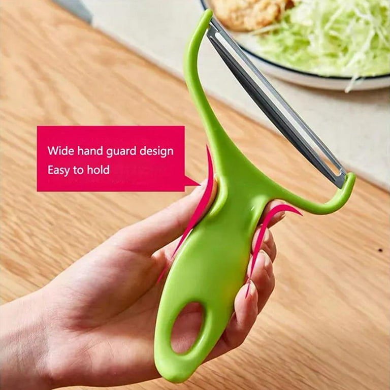  Vegetable Peeler Cabbage Cutting Machine MOANLMY shredded  kitchen stainless steel peeling knife gadget shredded cabbage Coleslaw, a  must-have tool for western restaurants: Home & Kitchen