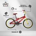 thumbnail image 2 of Bicicleta Diávolo 20 Benotto, Rodada 20 rojo, 2 of 10