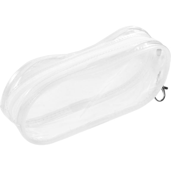 FONDOTIN Transparent PVC Doll Storage Bag, Clear Organizer Pouch, 6.5 x 3 Inches, and Portable