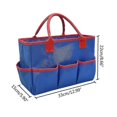 thumbnail image 4 of Portable Canvas Craft Tote Bag Carrying For Case For Art Craft Sewing Supplies, 4 of 5