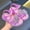 Purple, variant on Girls Sandals with Strap, Soft Sole Non Slip Open Toe Princess Flat Sandals Pink Size 1(Big Kids)
