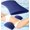 Dark Blue, variant on General Throw Pillows Lumbar Support Pillow for Bed – Memory Foam Waist Pillow with Cooling Cover for Comfortable Back Support – Bolster Pillow for Side, Back & Stomach Sleepers – for Bed, Sofa, Car