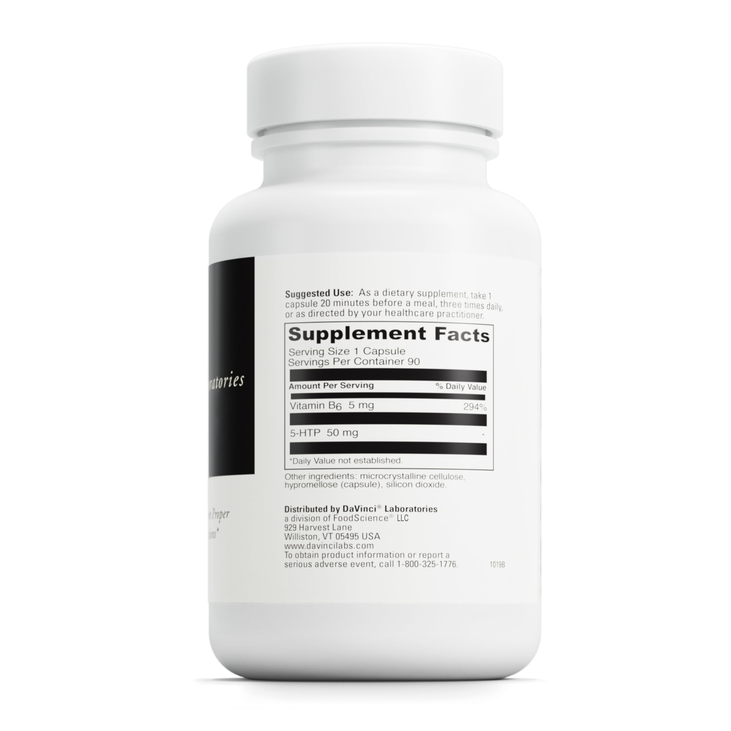 DaVinci Labs 5-HTP - Supports Immunity - 90 Vegetarian Capsules