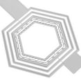 thumbnail image 3 of RENACLIPY Creative Hexagon Frame Metal Die for DIY Scrapbooking and Decorative Paper Projects, 3 of 6