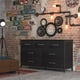 thumbnail image 5 of Dresser for Bedroom, Industrial Wood Storage Organizer with Sturdy Steel Frame, Wood Dressers & Chests of Drawers, Dressing Desk My Lux Decor Round, 5 of 9