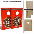 thumbnail image 2 of Slick Woody's Tailgate Rustic Paint Orane SW Cornhole Board Set in Red (8 Bags), 2 of 2