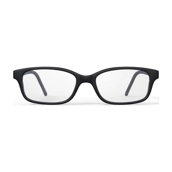 Youth Luca Rx'ble Eyeglasses with Case, BLACK