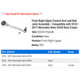 thumbnail image 2 of Front Right Upper Control Arm and Ball Joint Assembly - Compatible with 2010 - 2017 Mercedes-Benz E550 Base Coupe 2011 2012 2013 2014 2015 2016, 2 of 2