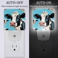 thumbnail image 2 of Cattle LED Square Night Light - Compact and Energy Efficient Illumination for Bedrooms and Bathrooms - Plug-in Wall Lamp with Auto Sensor, 2 of 6