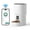 WIFI model, variant on Automatic Cat Feeder with Camera, Smart Pet Food Dispenser with 2.4GHz WiFi, Timed Feeding Schedule, LCD Display, Video Monitoring for Cats and Dogs,Button model