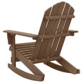thumbnail image 3 of vidaXL Garden Rocking Chair Wood Brown, 3 of 3