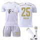 thumbnail image 1 of Nueva temporada Bayern Munich Kits de fútbol Uniformes de fútbol Camisetas blancas 22-23 Camiseta de fútbol-MULLER 25-Niños 28 (150-160 CM) BmatwkZeng Bmatwk Jersey, 1 of 2