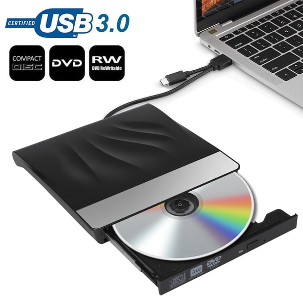 External CD DVD Drive, EEEkit USB 3.0 TypeC Portable