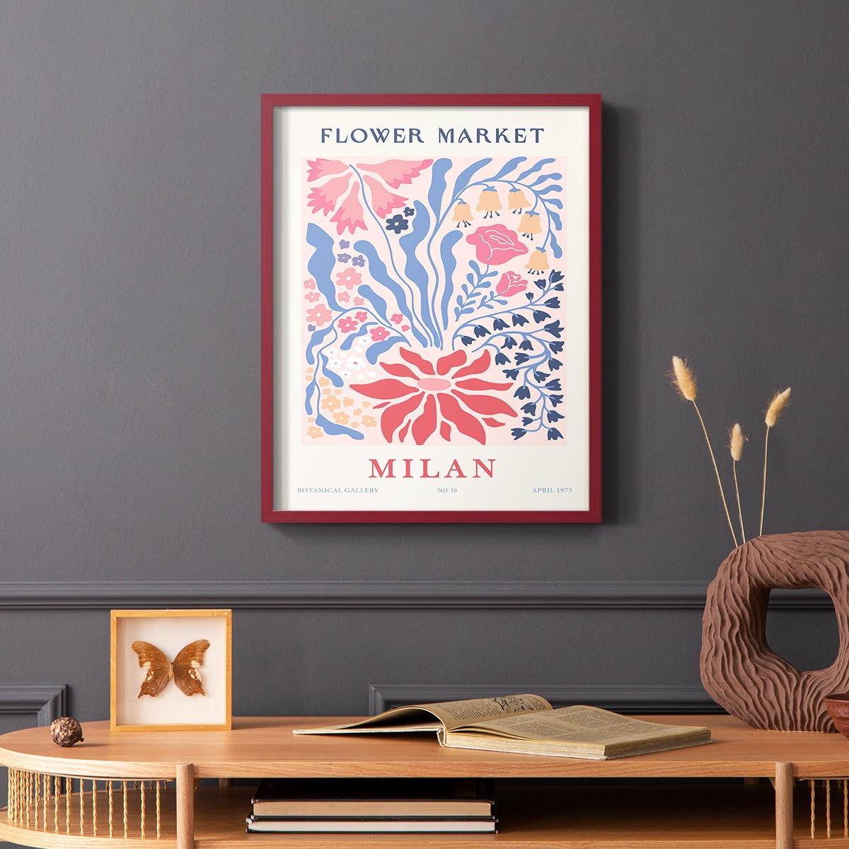 Matisse I Framed Print - Solid Wood in Single Picture Frame Solid Wood 2 Framed Print