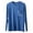 Blue, variant on Mens Pajama Tops Long Sleeve Men's Pajamas Long Sleeve Thin with Pockets Casual Loungewear Pajama Shirts Army Green L