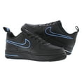 thumbnail image 3 of Nike Air Force 1 LV8 GS Boys Shoes Size 5, Color: Black/Black/University Blue, 3 of 4