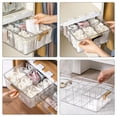 thumbnail image 4 of Multi-functional Cabinet Underwear Organizer Drawer Type Socks Management Box Socks Divider Box, 4 of 6