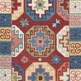 thumbnail image 5 of SAFAVIEH Aspen Collection APN802Q Handmade Red / Blue Rug, 5 of 6