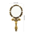 thumbnail image 4 of MasteelfCA Makeup Mirror Cosmetic Mirror Folding Makeup Mirror Delicate Handheld Mirror, 4 of 7