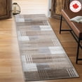 thumbnail image 1 of A2Z Paris 1948 Modern Geometric Living Room Plaid Check Brushed Pattern Bedroom Dining Room Hallway Stylish Designer Soft | Area Rug Tapis Carpet (3x5 2x7 4x6 5x7 5x8 7x9 8x10), 1 of 5