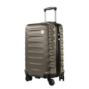 Skyway Luggage Camano Hardshell 20 Expandable Carry on Hardside Luggage with Spinner Wheels, Bronze