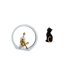thumbnail image 5 of Elegante Escultura De Niña Y Gato Para Dormitorio, Estantería, Centro De Mesa, Decoración De Resina Versátil, Adorno Coleccionable Para Sala De Estar., 5 of 8