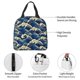thumbnail image 4 of Easygdp Japanese Water Wave Bolsa Térmica Premium - Tela Oxford Impermeable, Gran Capacidad, Bolsillo Frontal, Unisex para Trabajo, Escuela, Actividades al Aire Libre y Picnics, 4 of 8