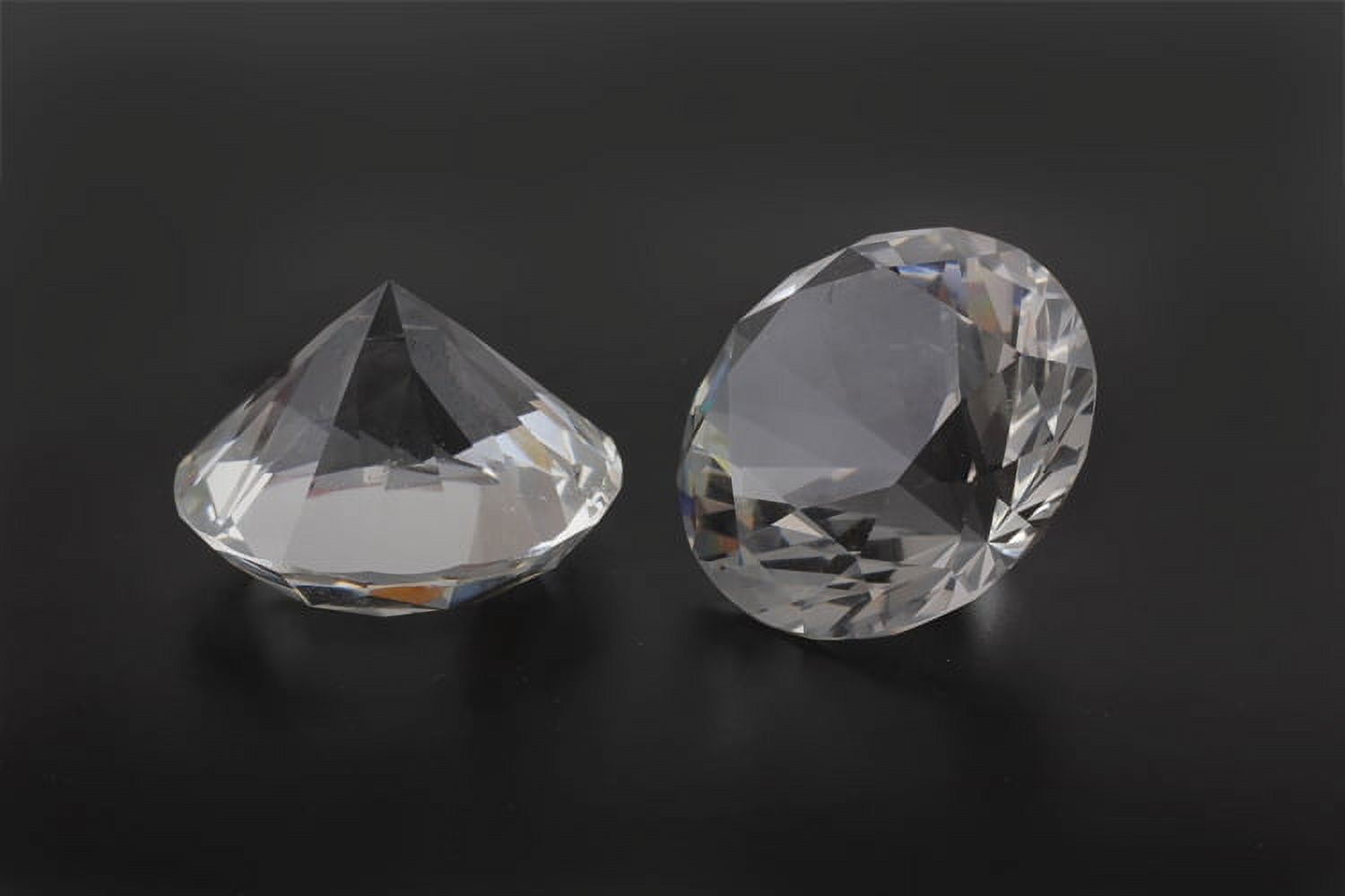 Bisontec 2 lb. Bag Of Clear Acrylic Diamonds For Wedding And Party Decoration