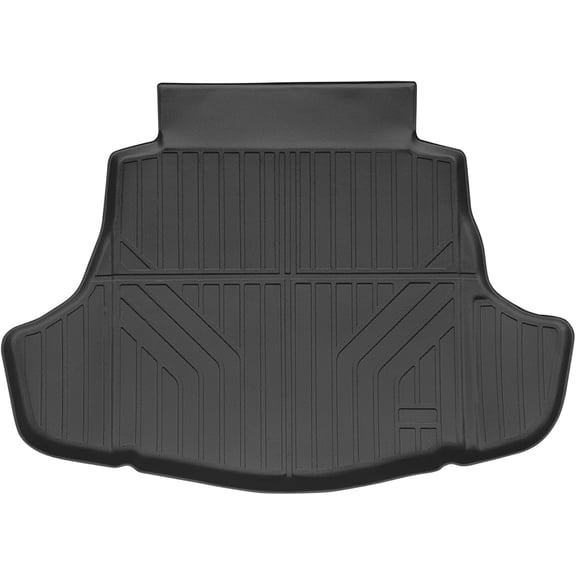 Auxko All Weather Cargo Mat Fit for Toyota Camry 2026 2025-2018 Include Hybrid LE/SE/XLE/XSE TPE Liner Camry Accessory All Season Guard Odorless Anti-Slip Cargo Liner Black