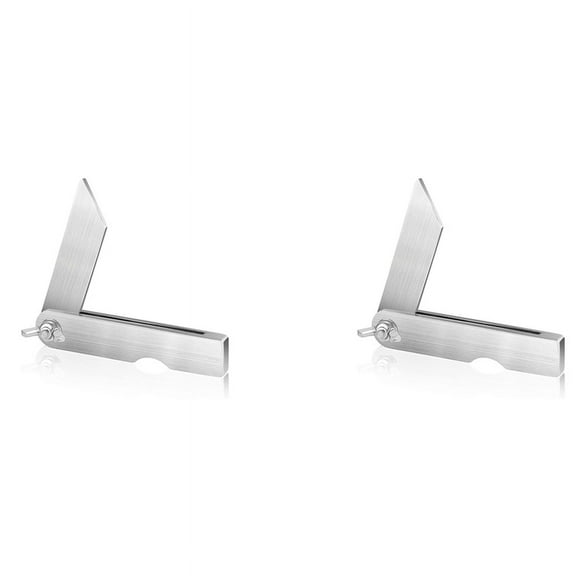 2X Sliding T-Bevel Gauge Protractor 4 Inch Mini Bevels Angle Adjustable Carpenter Finder for Woodworking