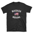 thumbnail image 1 of Wabash Indiana Patriot Men's Cotton T-Shirt, 1 of 1