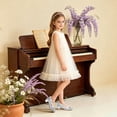 thumbnail image 7 of Girls Dress Shoes Glitter Sparkle Princess Shoes Low Heels Toddler Mary Jane Pumps Cute Kids Footwear School Wedding Party Birthday for Little/Big Kid, 7 of 7
