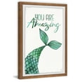 thumbnail image 2 of Marmont Hill Amazing Mermaid Tail Framed Wall Art, 8.00" x 1.50", 2 of 6