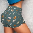 thumbnail image 4 of Fotbe Farm Animal Shorts Sin Costuras – Shorts Deportivos de Cintura Alta para Mujer, Elásticos para Gimnasio, Yoga, Running o Ciclismo-Medium, 4 of 8